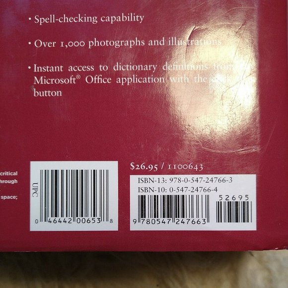 American Heritage College Dictionary Hardcover Houghton Mifflin Fourth Edition - Picture 4 of 12